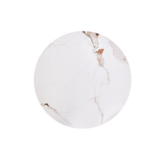 Masă de conferință CARINA marmură bej / nuc (2p=1buc)