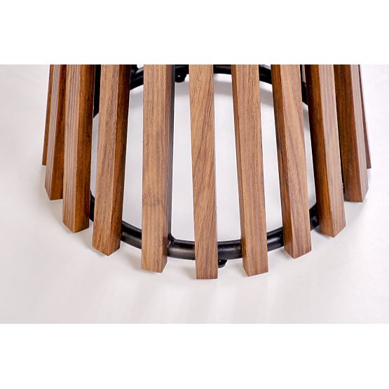 Masă de conferință CARINA_S marmură bej / nuc (2p=1buc)