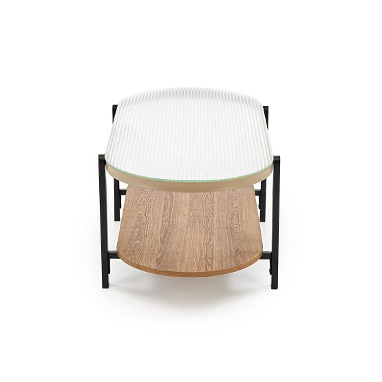 Masă de conferință KAMALA, natural/negru (1p=1buc)