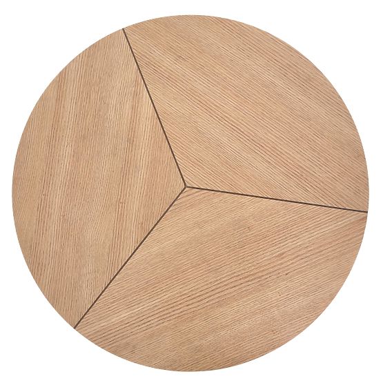 Masă de conferință KARIDA stejar natural/negru (1p=1buc)