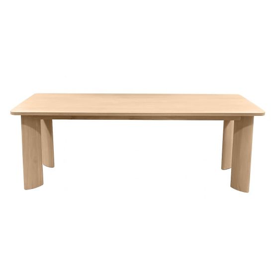 Masă de dining Bali 220 cm, alb crem