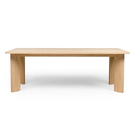 Masă de dining Bali 220 cm, alb crem