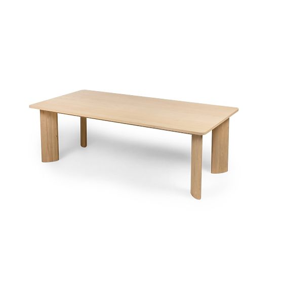Masă de dining Bali 220 cm, alb crem