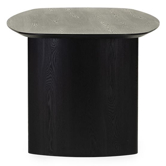 Masă de dining Oriento 200 cm, ovală, furnir de frasin