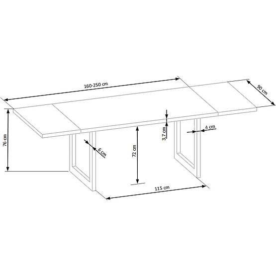 Masa de dining RADUS 160