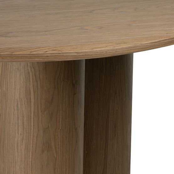 Masă de dining Vesper 140 cm, nuc