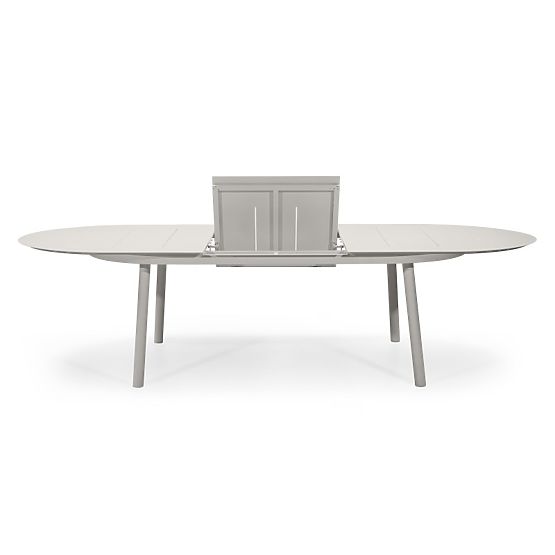 Masă de grădină extensibilă Marinelli 230-300 cm, aluminiu, bej deschis
