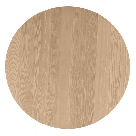 Masă de sufragerie Bali 120 cm, rotundă, alb crem