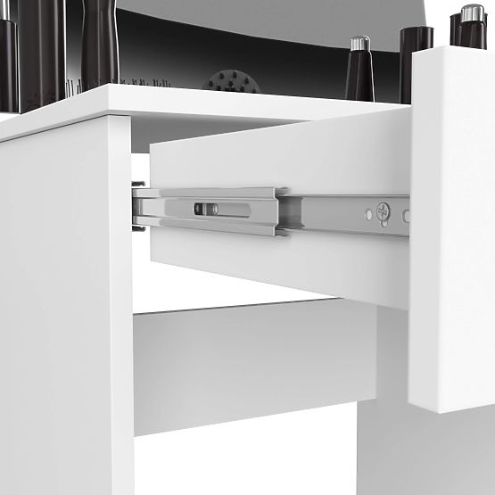 MASĂ DE TOALETĂ CU OGLINDĂ CLP P-2/SL 900x600 DREAPTA PK ALBĂ