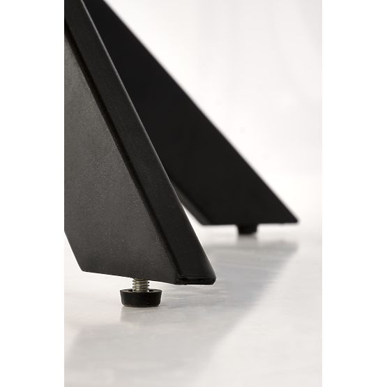 Masa EDGAR, blat - stejar auriu, picioare - negre (2p=1buc)