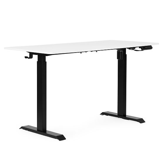 Masă electrică reglabilă 140x70 cm, înălțime reglabilă 76-121 cm ModernHome