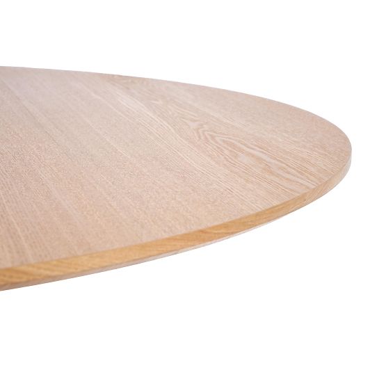 Masa extensibilă ACORD, natural/negru (2p=1buc)