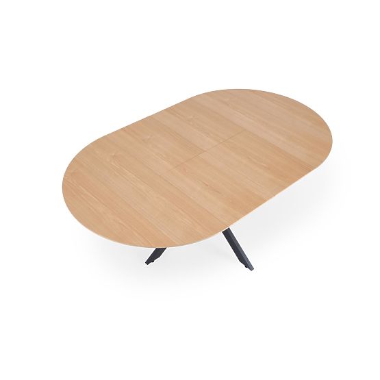 Masa extensibilă ACORD, natural/negru (2p=1buc)