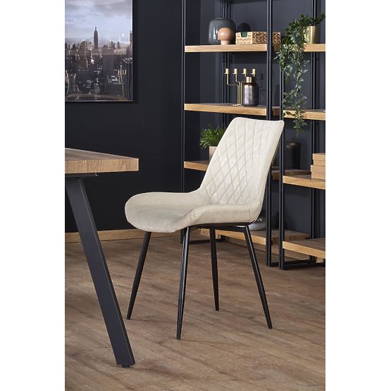 Masa extensibilă BERLIN 140-180 cm, blat - nuc, cadru - negru (2p=1buc)