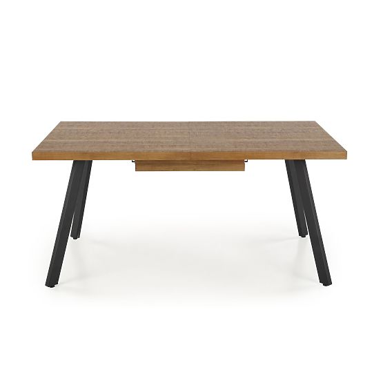 Masa extensibilă BERLIN 140-180 cm, blat - nuc, cadru - negru (2p=1buc)