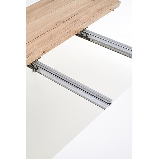 Masa extensibilă CALIBER alb / stejar san remo (1p=1buc)