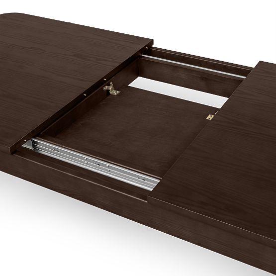 Masă extensibilă Iselio 160-200 cm, dreptunghiulară, nuc