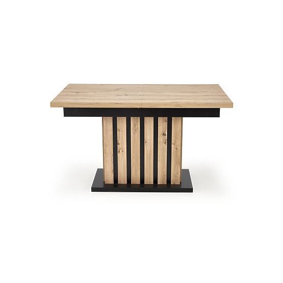 Masa extensibilă LAMELLO 160-210/90 cm stejar artisan/negru