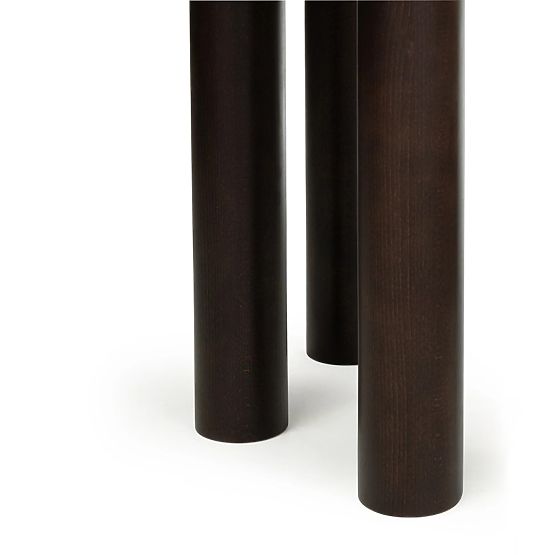 Masa extensibilă Loa 140-200 cm, furnir de stejar, nuc, lemn de fag, rotunjit