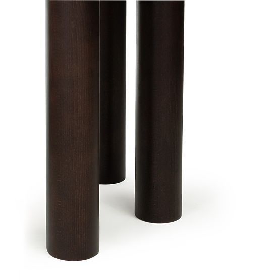 Masa extensibilă Loa 140-200 cm, furnir de stejar, nuc, lemn de fag, rotunjit