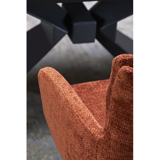 Masa extensibilă LUCIANO, blat: marmură albastră (2p=1buc)