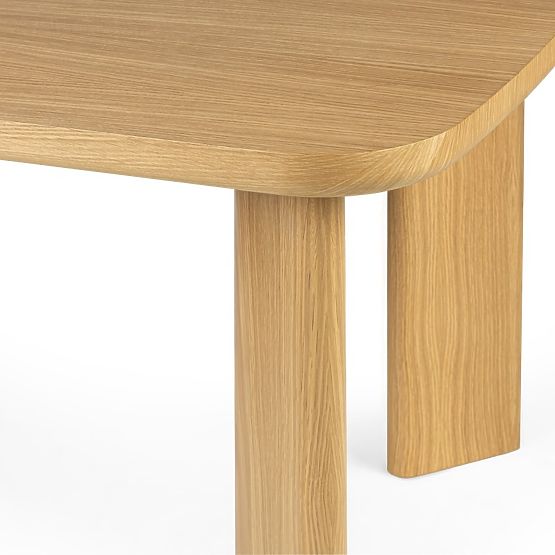 Masă extensibilă Marbella 160-200 cm, dreptunghiulară, naturală