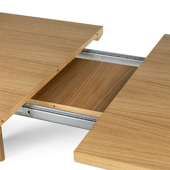 Masă extensibilă Marbella 160-200 cm, dreptunghiulară, naturală