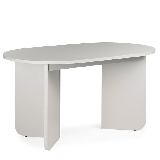 Masa extensibilă Mou 140-200 cm, culoare cașmir, blat oval