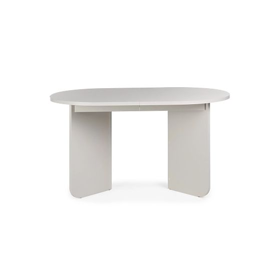 Masa extensibilă Mou 140-200 cm, culoare cașmir, blat oval