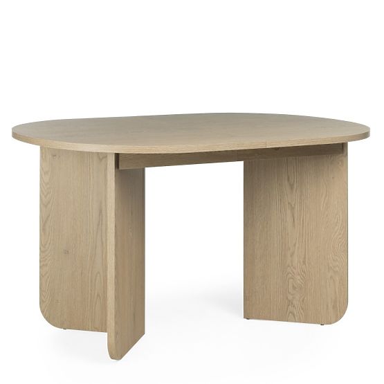 Masa extensibilă Mou 140-200 cm, Stejar Cremona Torro, blat oval