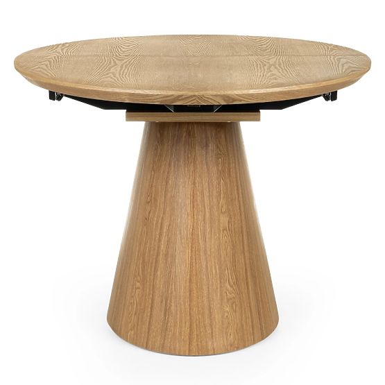 Masa extensibilă Solan 160-200 cm, ovală, naturală