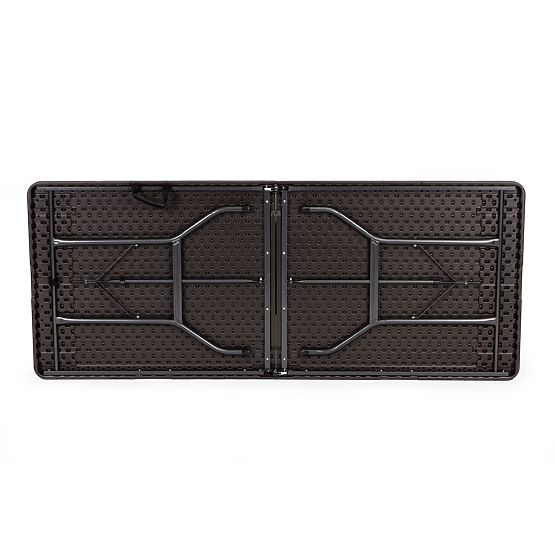 Masă pliabilă de catering pentru grădină 180 cm maro ModernHome