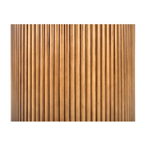 Masa rotundă BRUNO, marmură albă / nuc (2p=1buc)