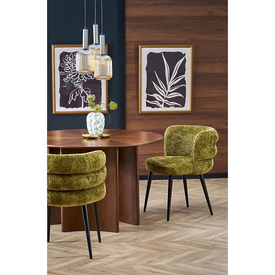 Masă rotundă CALDO, nuc (2p=1buc)