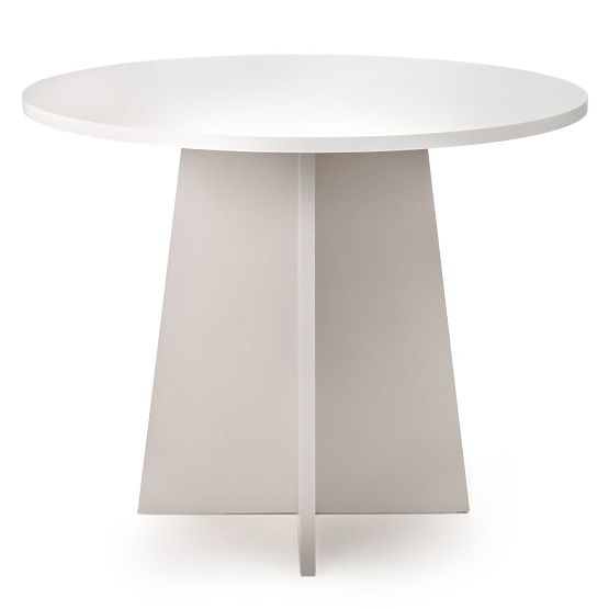 Masă rotundă de dining Merlo 100 cm, cașmir