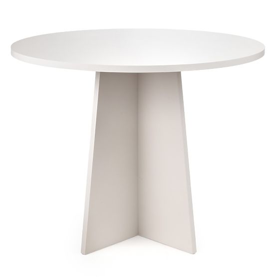 Masă rotundă de dining Merlo 100 cm, cașmir