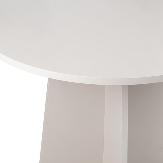 Masă rotundă de dining Merlo 100 cm, cașmir