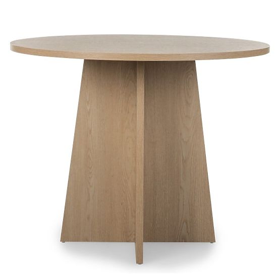 Masă rotundă de dining Merlo 100 cm, Stejar Cremona Torro