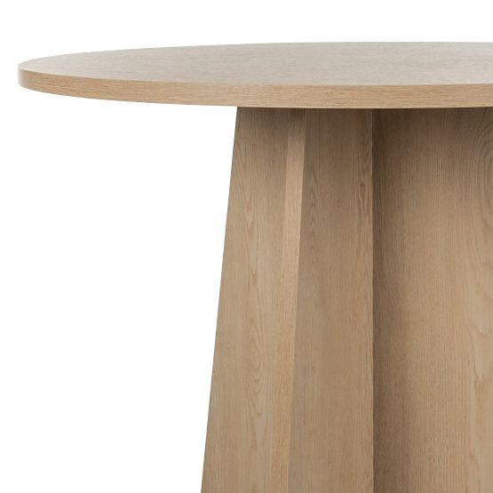Masă rotundă de dining Merlo 100 cm, Stejar Cremona Torro