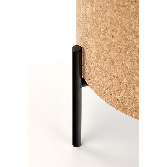 Masă SASHA natural/negru (1p=1buc)