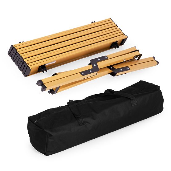 Masă turistică pliabilă 60x60 cm de camping cu geantă MultiGarden