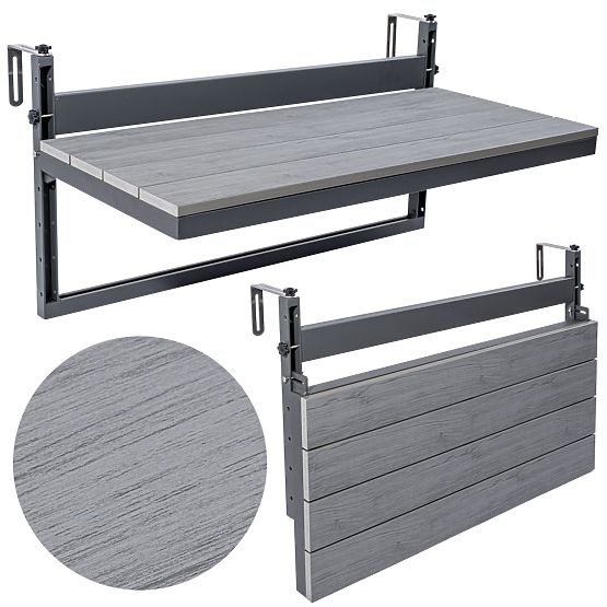 Măsuță de balcon suspendată AGATTI STONEWOOD
