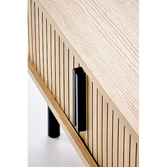 Măsuță de cafea ANGELINA, natural/negru (1p=1buc)