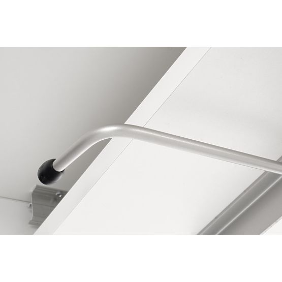 Măsuță de cafea BUSETTI blat: alb mat, picioare: alb mat (2p=1buc)