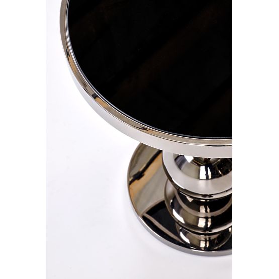 Măsuță de cafea CARLA, negru / argintiu (1p=1buc)