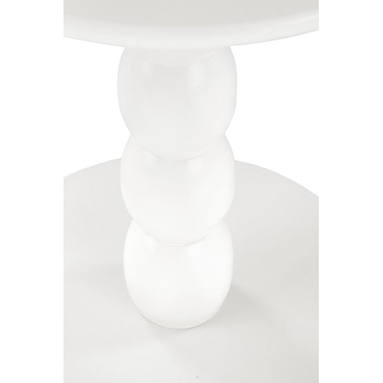 Măsuță de cafea CIRILLA, albă (1p=1buc)