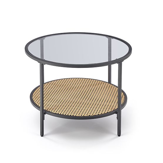 Măsuță de cafea DAKOTA fumurie / naturală (1p=1buc)