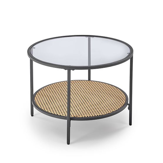 Măsuță de cafea DAKOTA fumurie / naturală (1p=1buc)