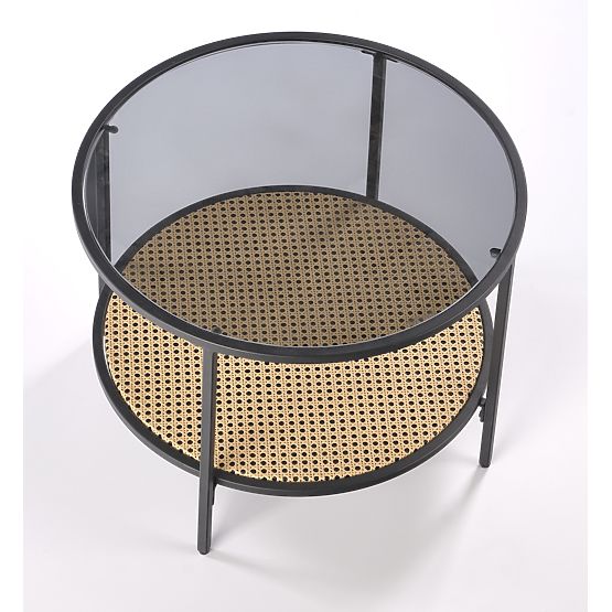 Măsuță de cafea DAKOTA fumurie / naturală (1p=1buc)