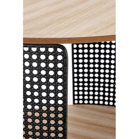 Măsuță de cafea TRAFICA natural/negru